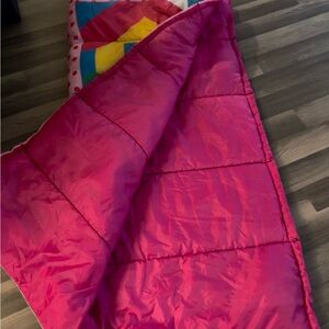 Hello Kitty Pink and Multicolor Quilt